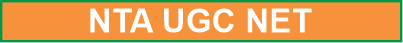 NTA UGC NET
